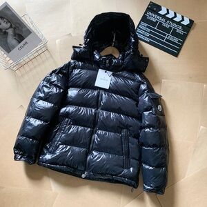 Moncler maya black down jacket